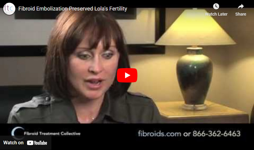 lolas-youtube-image Fibroid Embolization Preserved Lola's Fertility